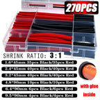 127-1060 pcs 2:1 Heat Shrink Tube Shrinking Assorted Polyolefin