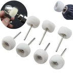 10Pcs Mini grinding sanding head abrasive disc felt 3mm Shank buffing