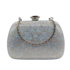 Green Handbag Purse Lxury Rhinestone Evening Bag Bridal Crystal Clutch