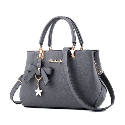 New Korean version trendy autumn and winter bow women's bag portable