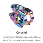 MTB Road Bike Stem CNC Mountain Bicycle Bridge Short Power 31.8mm High
