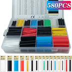 127-1060 pcs 2:1 Heat Shrink Tube Shrinking Assorted Polyolefin