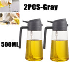 200/300/500ml Oil Spray Bottle BBQ Cooking Olive Oil Sprayer Plastic