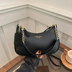 Fashion Shoulder Crossbody Bag with Adjustable Strap, Elegant Underarm