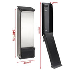 Stainless Steel Windproof Door Stopper Anti-collision Home Magnet Door