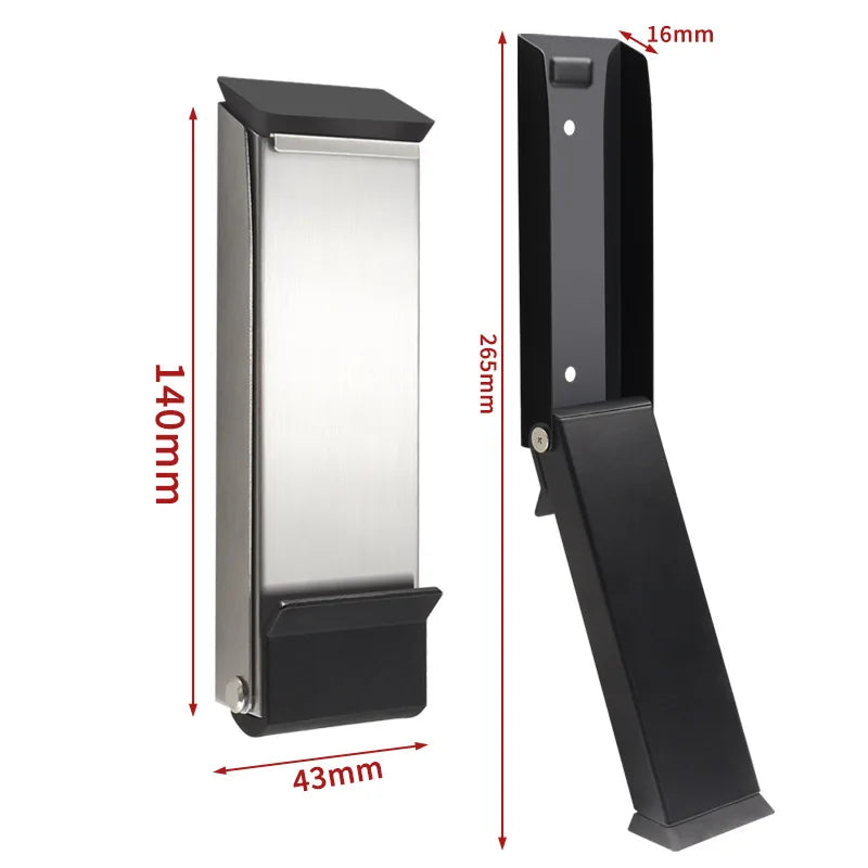 Stainless Steel Windproof Door Stopper Anti-collision Home Magnet Door