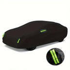 Black Scratch-Resistant Car Cover - Dustproof & Sun-Resistant,