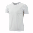 Men Women Quick Dry Short Sleeve Sport T Shirt Gym Jerseys Fitness