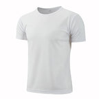 Men Women Quick Dry Short Sleeve Sport T Shirt Gym Jerseys Fitness