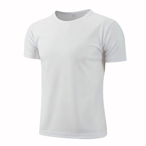 Men Women Quick Dry Short Sleeve Sport T Shirt Gym Jerseys Fitness