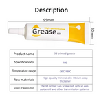 3D Printer Grease High Temperature Lubricant Oil For Bambulab Creality