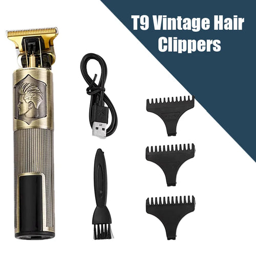 T9 Professional Hair Clipper/Accessories for Men | USB Fast Charging |