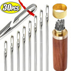 Side Hole Blind Sewing Needles Stainless Steel Elderly Needles Hand