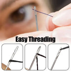Side Hole Blind Sewing Needles Stainless Steel Elderly Needles Hand