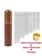 Side Hole Blind Sewing Needles Stainless Steel Elderly Needles Hand