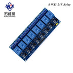 DC 5V 12V 24V 1 2 4 6 8 Channel Relay Module Board Shield with