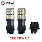 YiRui 2pcs 12-48V New LED Bulbs 144smd Lamp Reverse Turn Signal Light