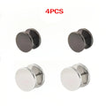 2/4pcs Seamless Spiral Buckle Clip Cuff Fastener for Fashion Buttons