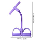 Four-Tube Pedal Tensioner Multi-Functional Household Fitness Equipment