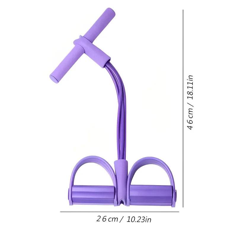Four-Tube Pedal Tensioner Multi-Functional Household Fitness Equipment