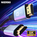 NIERBO HDMI 2.1 Cable HDMI Cord 8K 60Hz 4K 120Hz 48Gbps EARC ARC HDCP