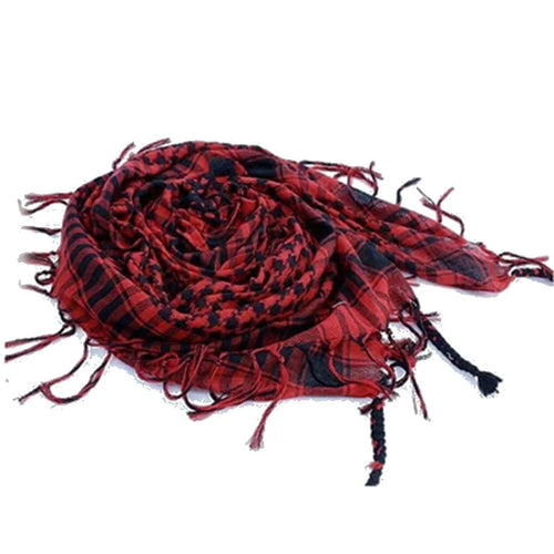 Fashion Military Fashion Lightweight Army Plaid Scarf Unisex Tactical