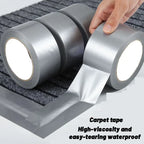 10m Thick Industrial Tape (Silver-Gray) - Single-Sided,