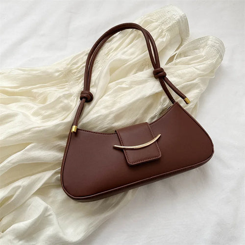 Fashion PU Leather Tote Bag, Stylish Single Handbags Shoulder Underarm