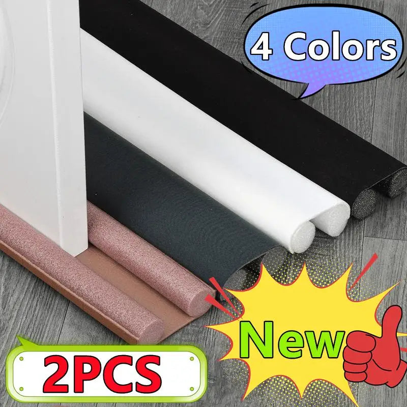 2/1PC Flexible Under Door Draft Stopper Door Bottom Seal Strip Weather