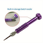 1pc 5-in-1 Multifunctional Small Screwdriver Kit Repair Tool for