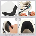 4pcs Sports Shoes Repair Stickers Suede Heel Protector Anti-Wear