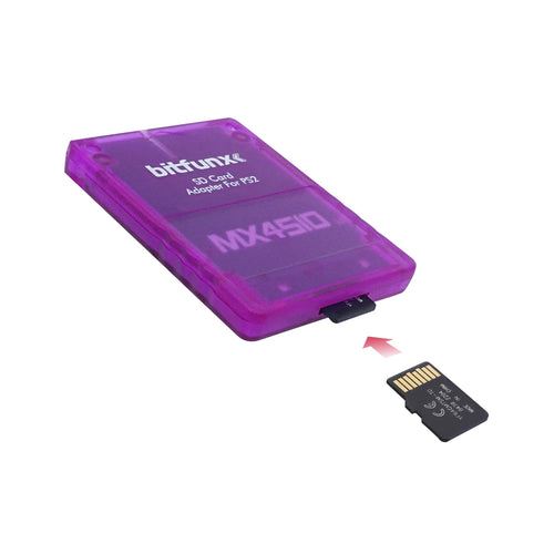 Bitfunx MX4SIO SIO2SD SD/TF Card Adapter Game Reader for PS2