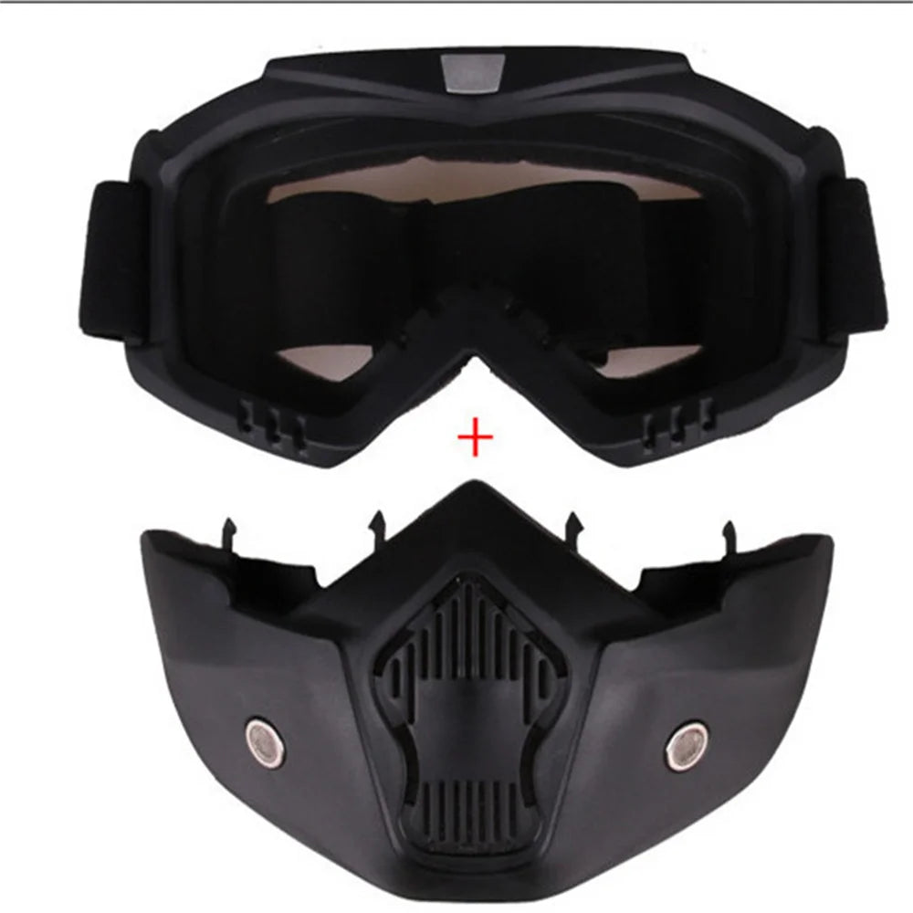 Dustproof Motocross Glasses Adjustable Motorcycle Goggles Breathable