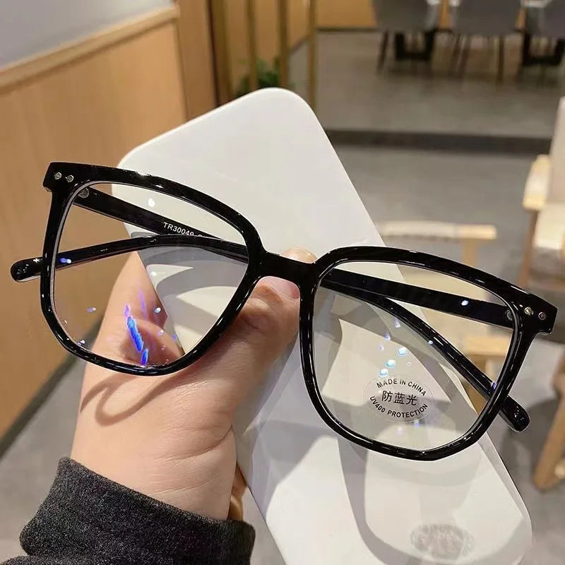 Anti-blue Light Glasses for Women with Regular Eyeglass Frame Finished