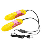 Electric Shoes Dryer Deodorizer with Heat Dehumidifier Device Foot