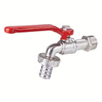 Garden Tools Brass Water Faucet 1/2" Outside & Inside Easy Turn On/Off