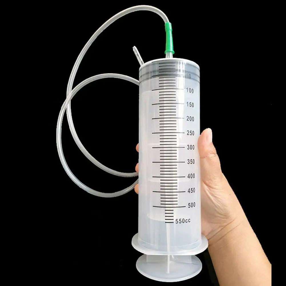 Large Capacity Syringes Reusable Needle Barrel Oil Pump with Scale Oil