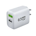 USB Charger 65W GaN Type C Fast Charging PD Power Adapter Quick