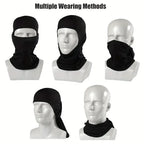 Tactical Windproof Balaclava for Bicycle Riding, Full Cover, Outdoor