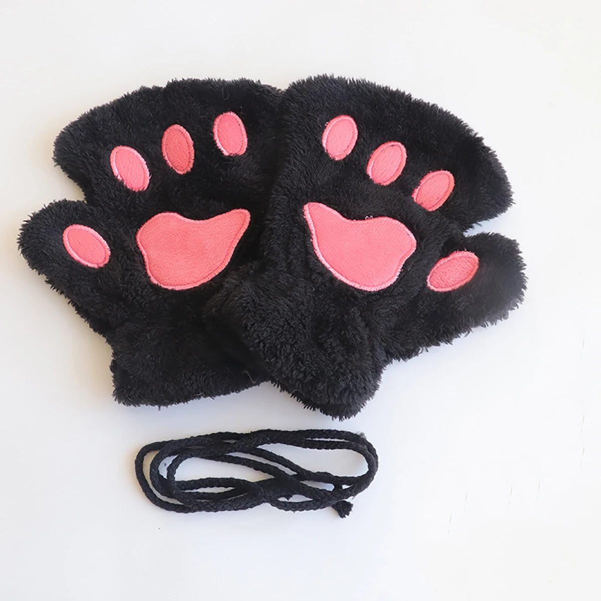 Cat Claw Gloves for Autumn and Winter Warm and Cold Resistant Plush