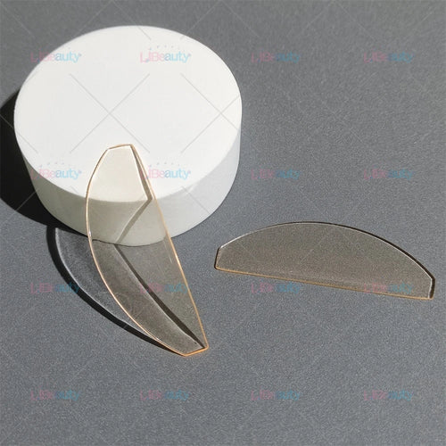 Libeauty 1 Pair Korean Lash Lift Shields Flat Reusable Self Adhesive