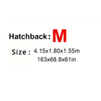 Black Scratch-Resistant Car Cover - Dustproof & Sun-Resistant,