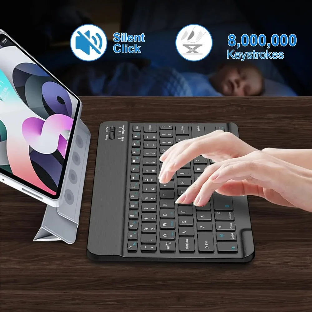 Bluetooth Keyboard for iPad 10th Generation iPad Pro 13 12 11 10 9 8 7