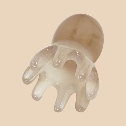 Cute Octopus Scalp Massage Comb (Resin)｜Korean Hair Care, Stress