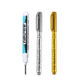 1/4Pcs White Permanent Paint Pen set for Wood Rock Plastic Leather