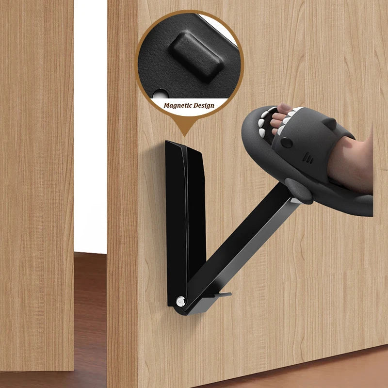 Stainless Steel Windproof Door Stopper Anti-collision Home Magnet Door