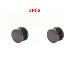 2/4pcs Seamless Spiral Buckle Clip Cuff Fastener for Fashion Buttons