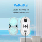 PuRuiKai Ultra Thin Robot Vacuum Cleaner Window Cleaning Robot Window