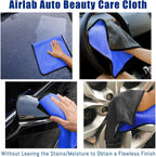 1-4pcs Microfiber Car Washing Towel Soft Quick Drying Windows Mirrors