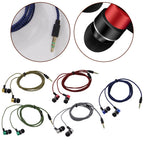 3.5mm In-Ear Wired Headphone 2 Basic Box Bass Stereo Earbuds Mobile
